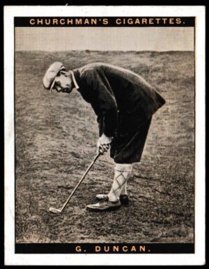 Churchman - 'Famous Golfers (S1L)' (1927) - George Duncan