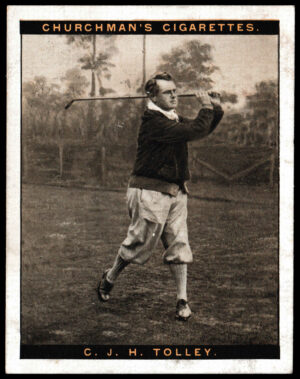 Churchman (W.A. & A.C) - 'Famous Golfers (S2L)' - Card #11 - C.J.H. Tolley