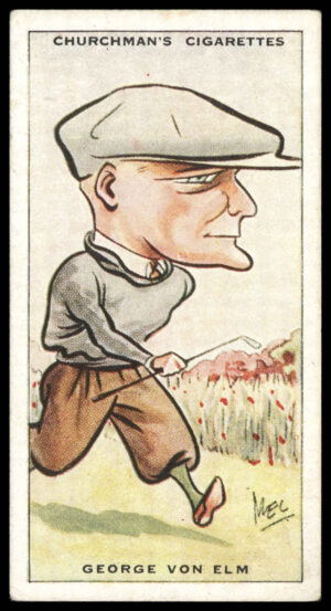 Churchman - 'Prominent Golfers' (1931) - George Von Elm