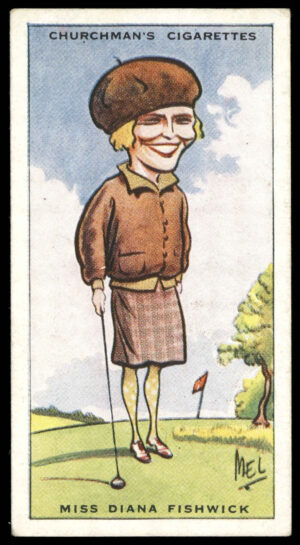 Churchman - 'Prominent Golfers' (1931) - Miss Diana Fishwick