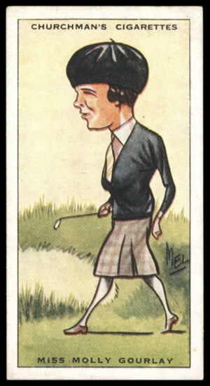 Churchman - 'Prominent Golfers' (1931) - Miss Molly Gourlay