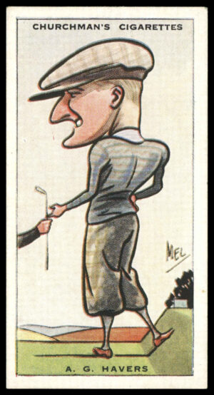 Churchman - 'Prominent Golfers' (1931) - A.G. Havers