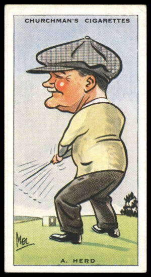 Churchman - 'Prominent Golfers' (1931) - A. Herd