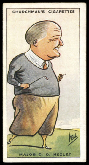 Churchman - 'Prominent Golfers' (1931) - Major C.O. Hezlet
