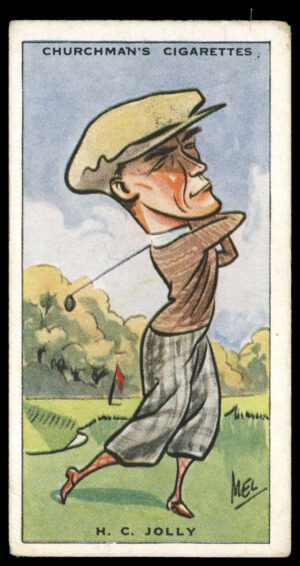 Churchman - 'Prominent Golfers' (1931) - H.C. Jolly