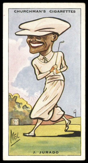 Churchman - 'Prominent Golfers' (1931) - J. Jurado