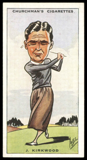 Churchman - 'Prominent Golfers' (1931) - J. Kirkwood