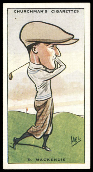 Churchman - 'Prominent Golfers' (1931) - Roland Mackenzie