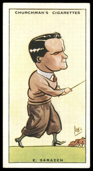 Churchman - 'Prominent Golfers' (1931) - E. Sarazen