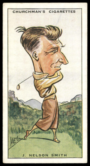 Churchman - 'Prominent Golfers' (1931) - J. Nelson Smith