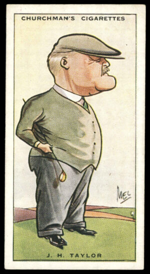 Churchman - 'Prominent Golfers' (1931) - J.H. Taylor