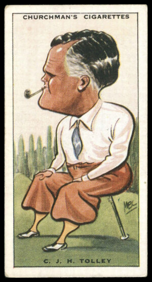 Churchman - 'Prominent Golfers' (1931) - C.J.H. Tolley
