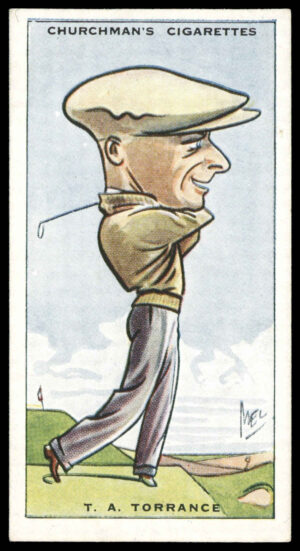 Churchman - 'Prominent Golfers' (1931) - T.A. Torrance