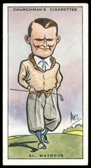 Churchman - 'Prominent Golfers' (1931) - Al. Watrous