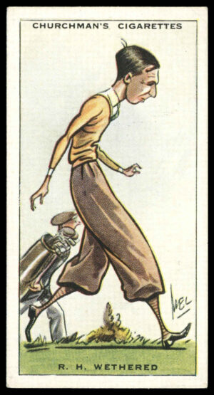 Churchman - 'Prominent Golfers' (1931) - R.H. Wethered