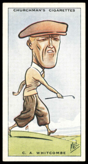 Churchman - 'Prominent Golfers' (1931) - C.A. Whitcombe