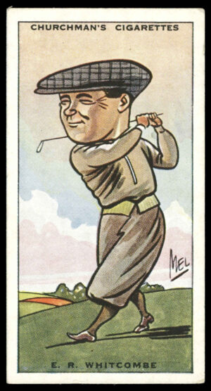 Churchman - 'Prominent Golfers' (1931) - E.R. Whitcombe