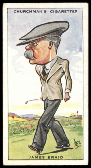 Churchman - 'Prominent Golfers' (1931) - James Braid