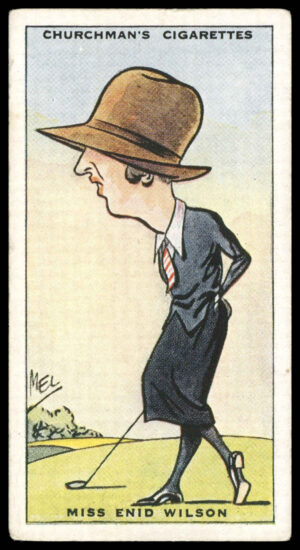 Churchman - 'Prominent Golfers' (1931) - Miss Enid Wilson