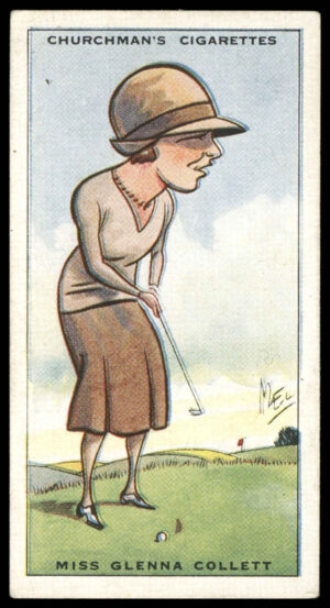 Churchman - 'Prominent Golfers' (1931) - Miss Glenna Collett