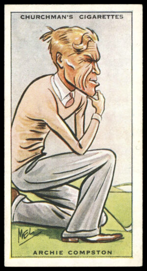 Churchman - 'Prominent Golfers' (1931) - Archie Compston