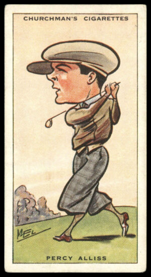 Churchman - 'Prominent Golfers' (1931) - Percy Alliss