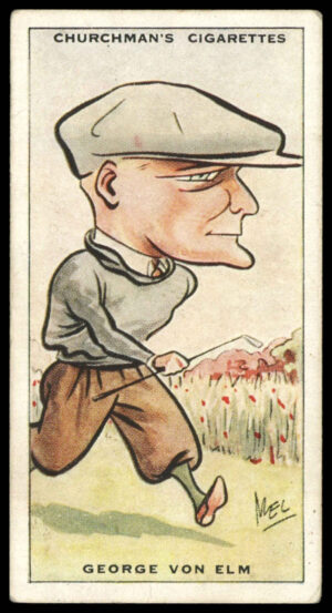 Churchman - 'Prominent Golfers' (1931) - George Von Elm