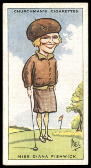 Churchman - 'Prominent Golfers' (1931) - Miss Diana Fishwick