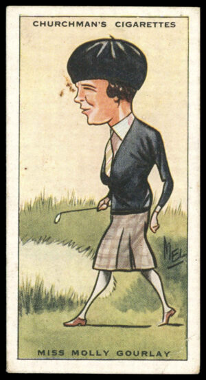 Churchman - 'Prominent Golfers' (1931) - Miss Molly Gourlay