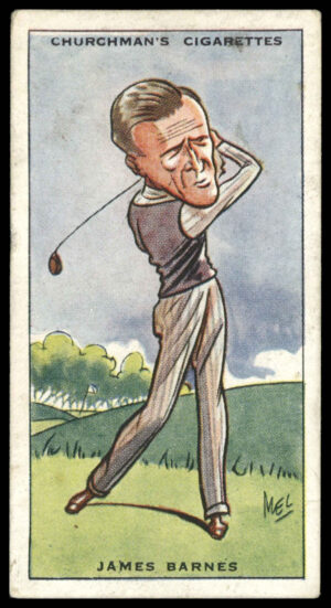 Churchman - 'Prominent Golfers' (1931) - James Barnes