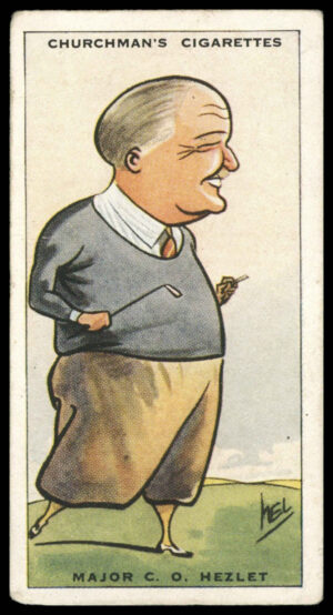 Churchman - 'Prominent Golfers' (1931) - Major C.O. Hezlet