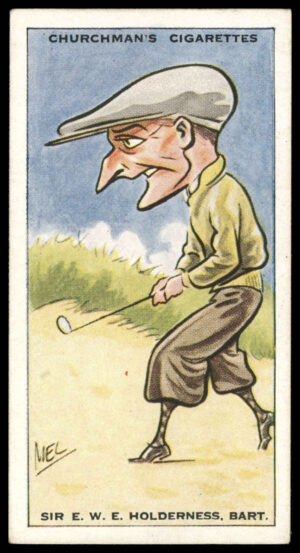 Churchman - 'Prominent Golfers' (1931) - Sir E.W.E. Holderness Bt.