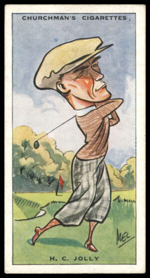 Churchman - 'Prominent Golfers' (1931) - H.C. Jolly
