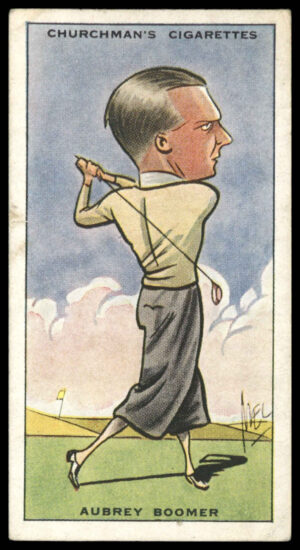 Churchman - 'Prominent Golfers' (1931) - Aubrey Boomer