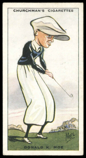 Churchman - 'Prominent Golfers' (1931) - Donald K. Moe