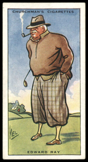 Churchman - 'Prominent Golfers' (1931) - Edward Ray