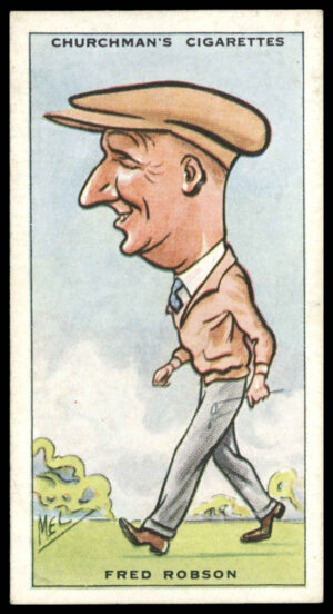Churchman - 'Prominent Golfers' (1931) - Fred Robson