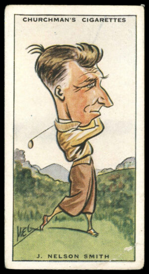 Churchman - 'Prominent Golfers' (1931) - J. Nelson Smith