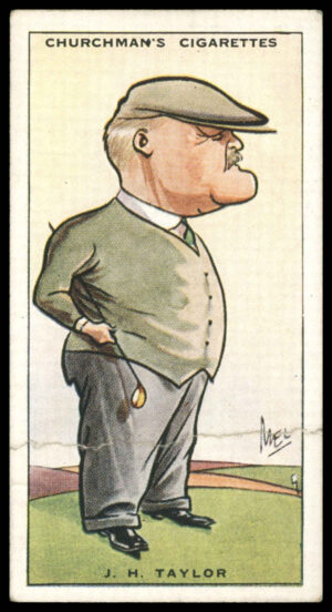 Churchman - 'Prominent Golfers' (1931) - J.H. Taylor