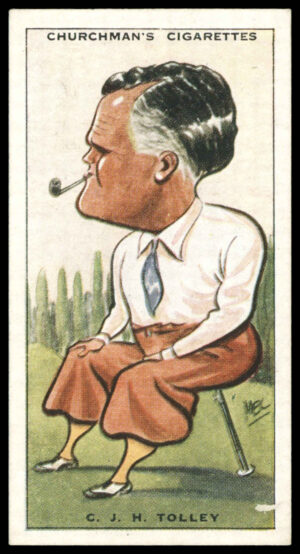 Churchman - 'Prominent Golfers' (1931) - C.J.H. Tolley