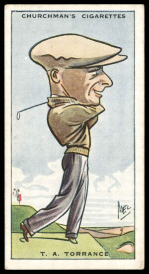 Churchman - 'Prominent Golfers' (1931) - T.A. Torrance