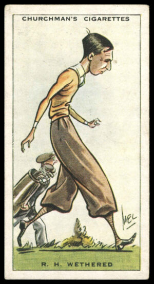Churchman - 'Prominent Golfers' (1931) - R.H. Wethered
