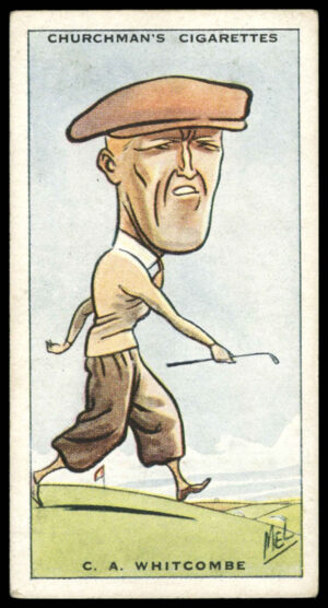 Churchman - 'Prominent Golfers' (1931) - C.A. Whitcombe