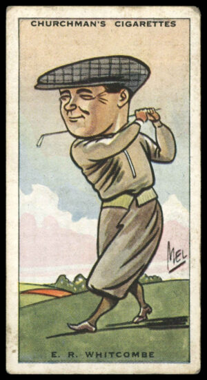 Churchman - 'Prominent Golfers' (1931) - E.R. Whitcombe