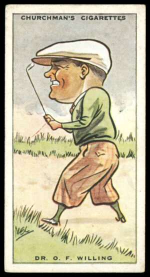 Churchman - 'Prominent Golfers' (1931) - Dr. O.F. Willing