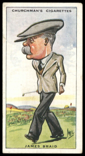 Churchman - 'Prominent Golfers' (1931) - James Braid