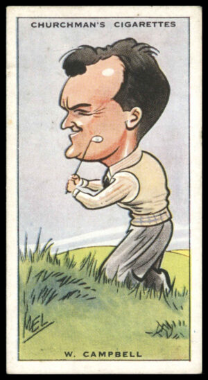 Churchman - 'Prominent Golfers' (1931) - W. Campbell
