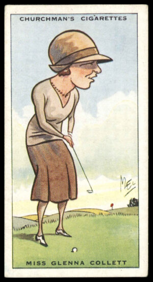 Churchman - 'Prominent Golfers' (1931) - Miss Glenna Collett