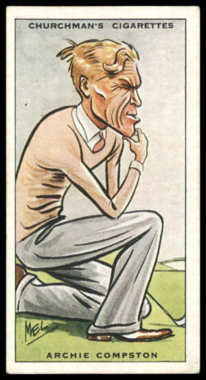 Churchman - 'Prominent Golfers' (1931) - Archie Compston