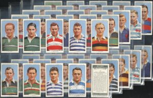 Churchman - 'Rugby Internationals' (1935) - Complete Set